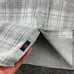 Faherty The Legend Sweater Men 2XL Gray Plaid Flannel Shacket Shirt Soft Layer
