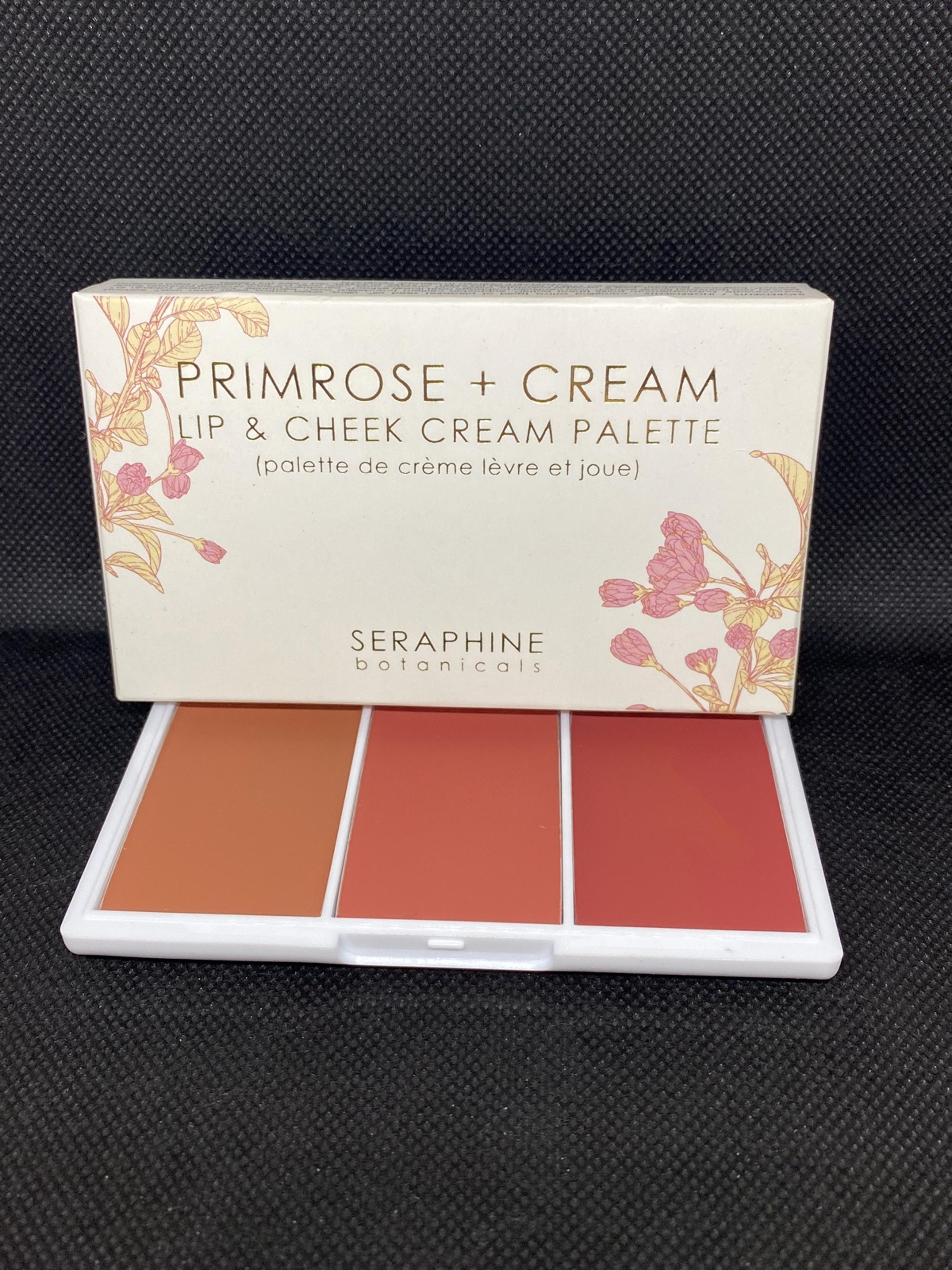 Seraphine Botanicals Primrose+Cream Palette