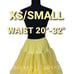Tatyana Retro 1950’s Candlelight Yellow Crinoline Soft 25 Long Petticoat Skirt