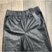NWT Blanknyc by Revolve women’s black wide leg faux leather pants S