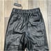 NWT Blanknyc by Revolve women’s black wide leg faux leather pants S