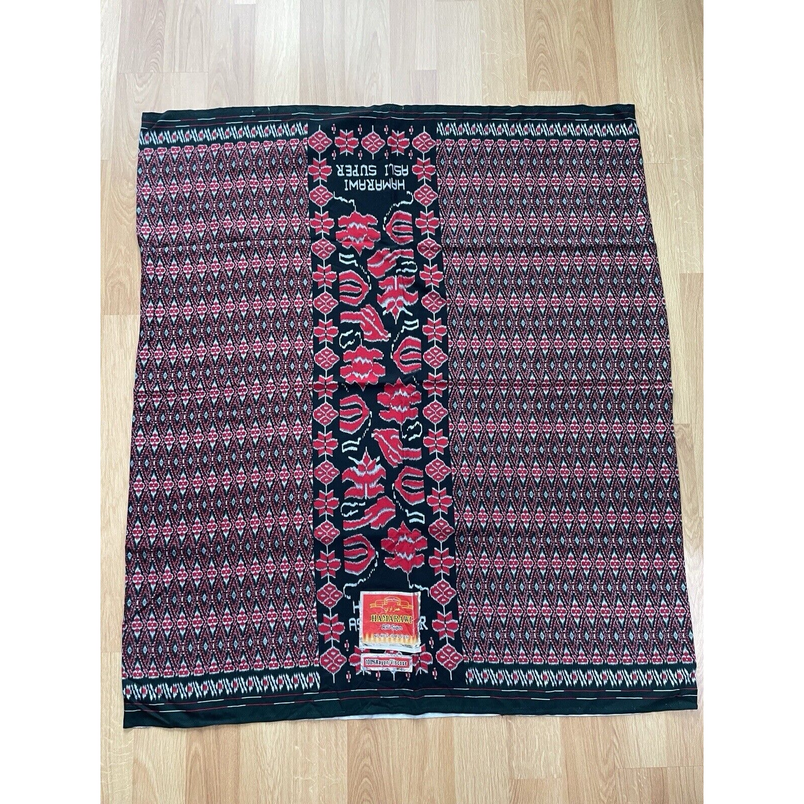 Handmade Sarong Tube Rayon Fabric Hamarawi Asli Beach Cover Wrap Skirt Dress