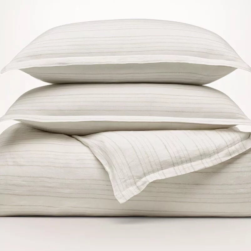BOLL & BRANCH LINEN KING DUVET SET