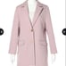Exceptional Deal★JUSGLITTY Jasgritty Mid-Length Tailored Coat Pink Size 2