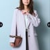 Exceptional Deal★JUSGLITTY Jasgritty Mid-Length Tailored Coat Pink Size 2