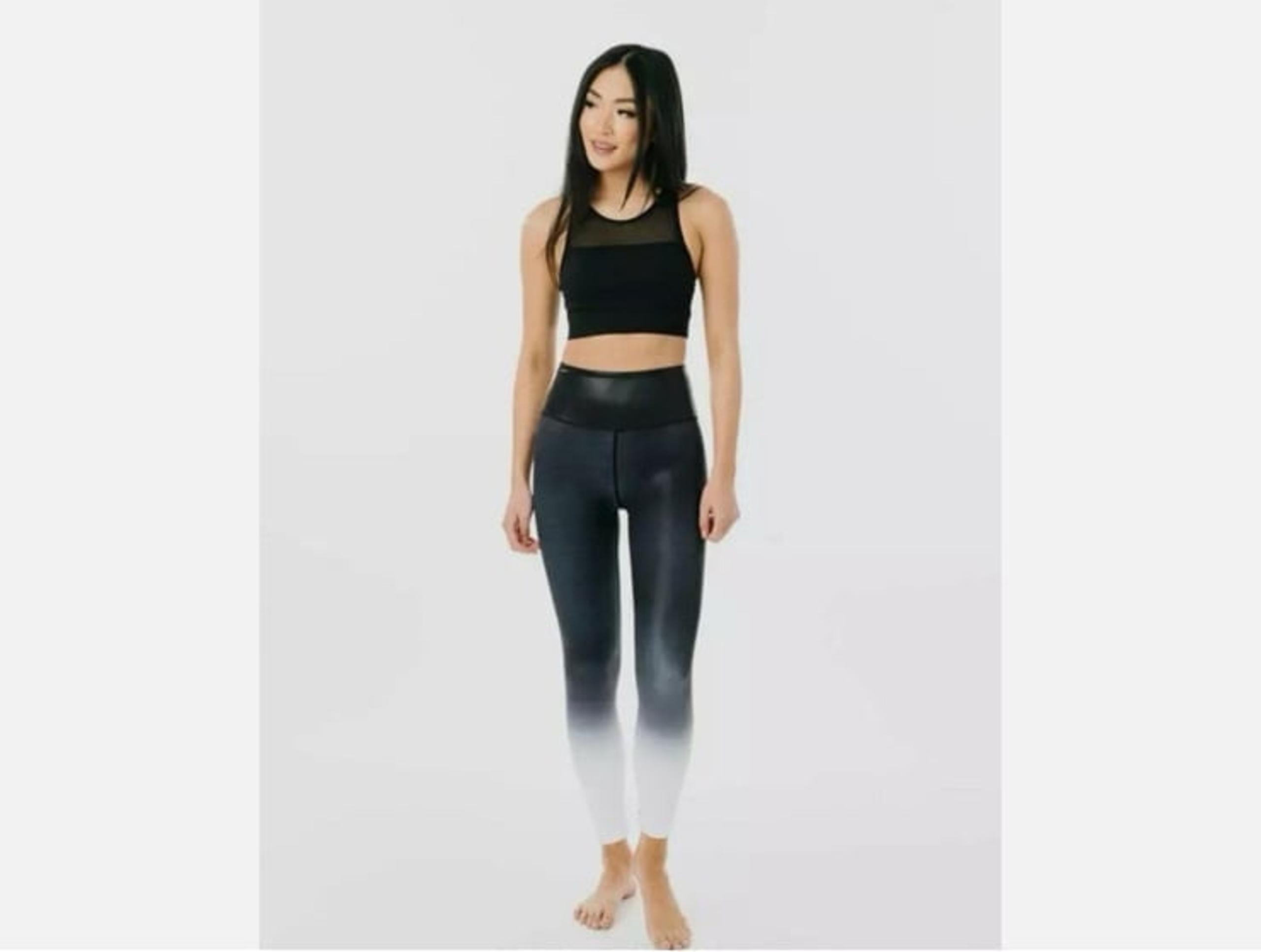 Zyia Metallic Ombré Light n Tight Hi-Rise 7/8 Legging