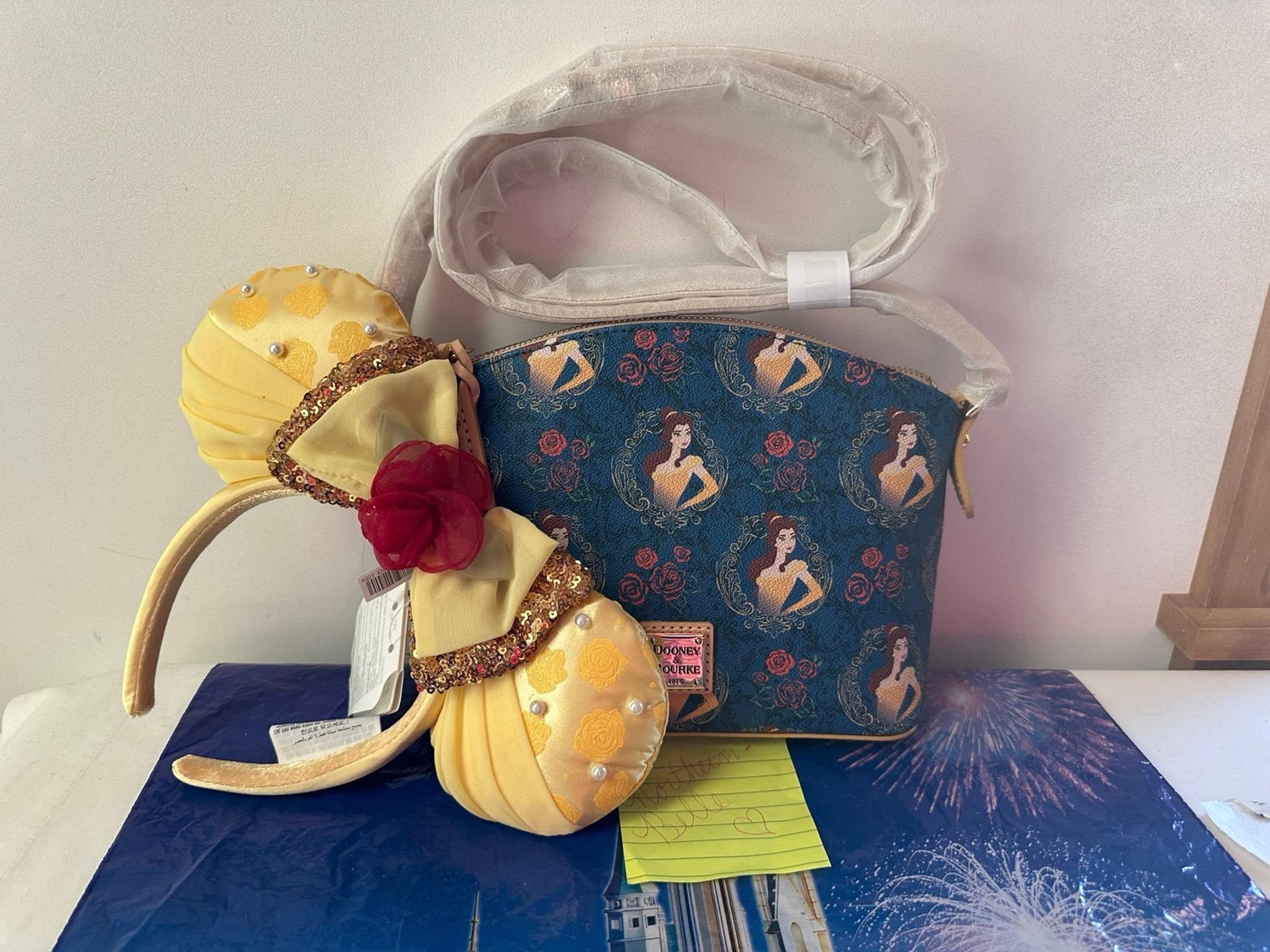 Dooney and Bourke Disney Belle Crossbody and Ears… NWT