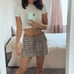 Zara Multicolour Tweed Skort