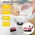 Multi-Purpose Steam Cleaner, Portable Steamer with Trigger Lock Wheels