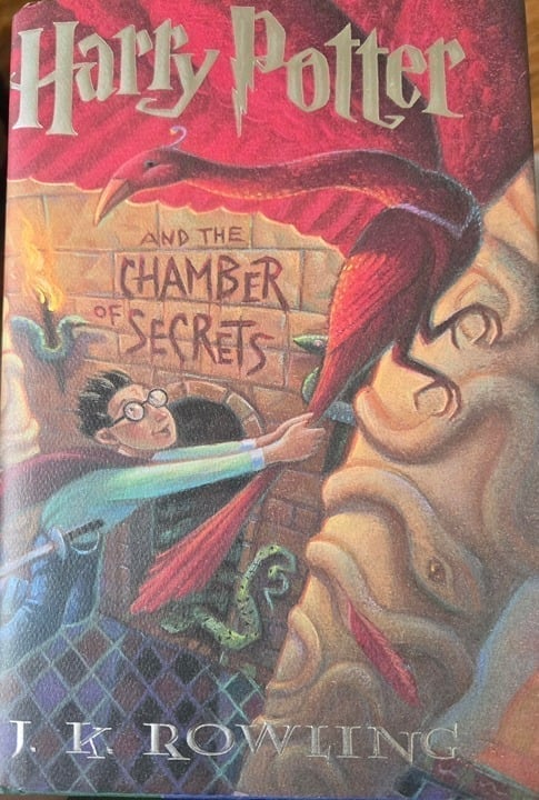 Harry Potter Chamber of Secrets First Edition, First Printing hardcover book