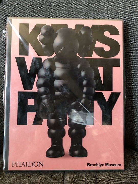 KAWS WHAT PARTY Hardcover Book Black Phadion Brooklyn Museum