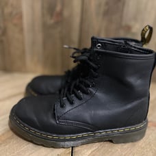 Dr Martens Black Boots Youth Size 3 US