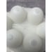 Vintage Jello Jigglers Easter Egg Mold Shots Shooters White Clear Smooth (3) New