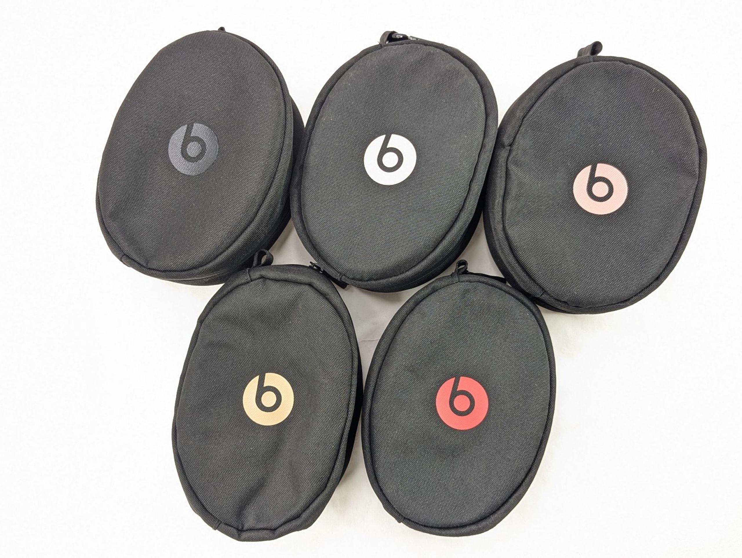 Original Beats by Dr. Dre Fabric Zipper Case for Solo 3 & Solo 4 Headphones