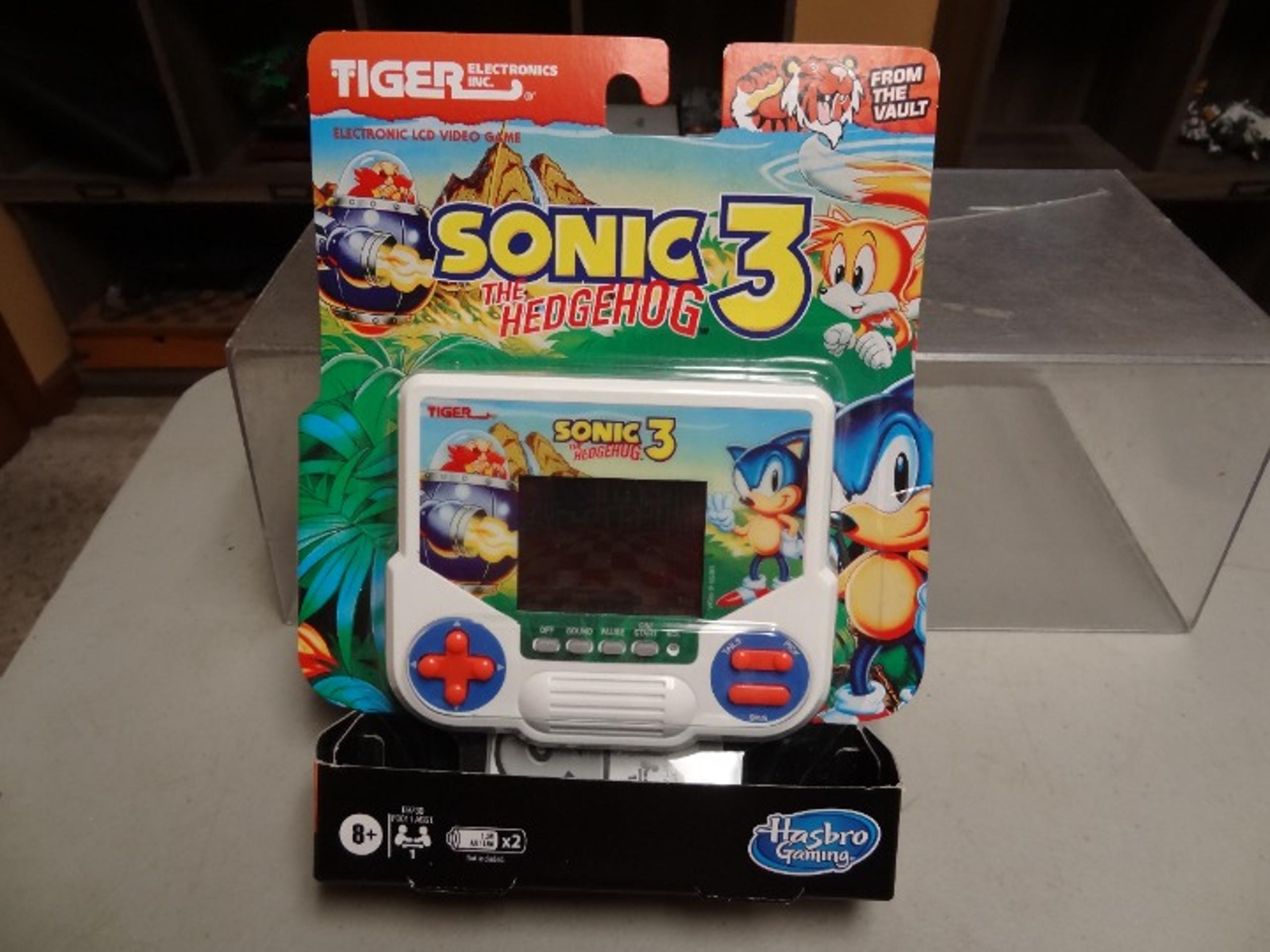 SONIC THE HEDGEHOG 3 ELECTRONIC LCD HANDHELD GAME HASBRO GAMING NEW SEALED - Tiger