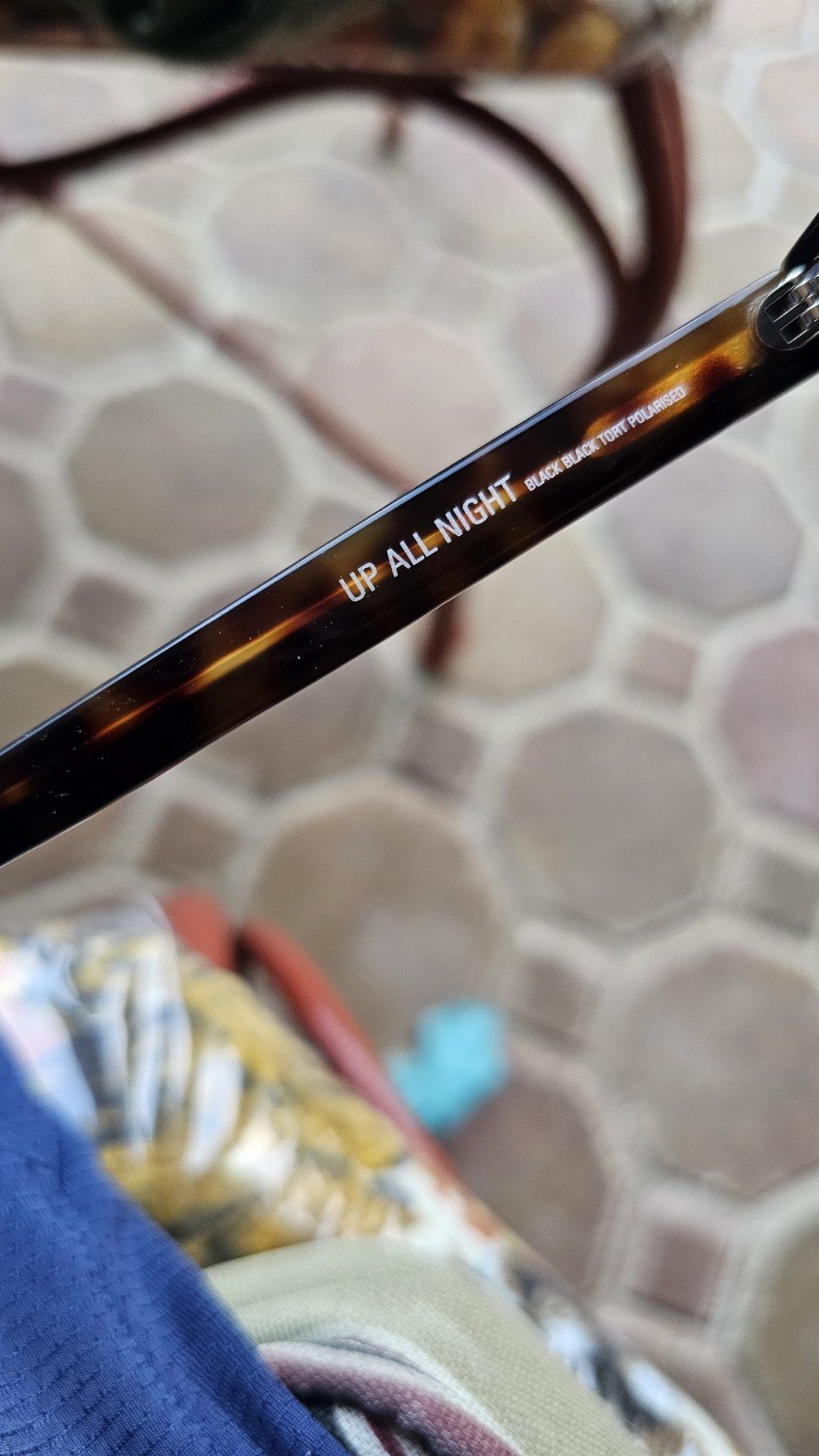 OTIS EYEWEAR Up All Night Sunglasses Black/Black Tortoise/Grey Polarized