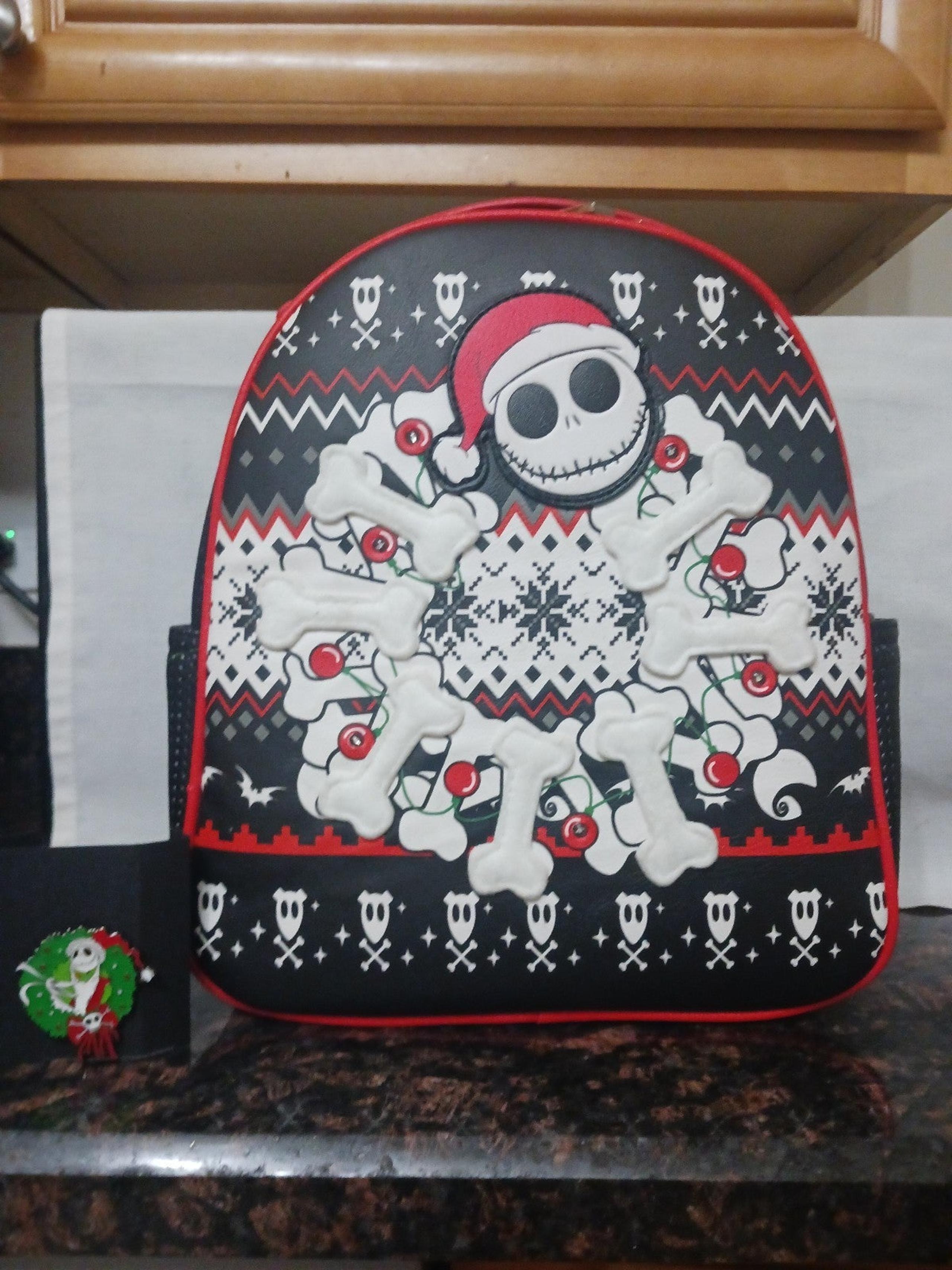 Our Universe Disney The Nightmare Before Christmas Jack S Holiday Sweater & Pin