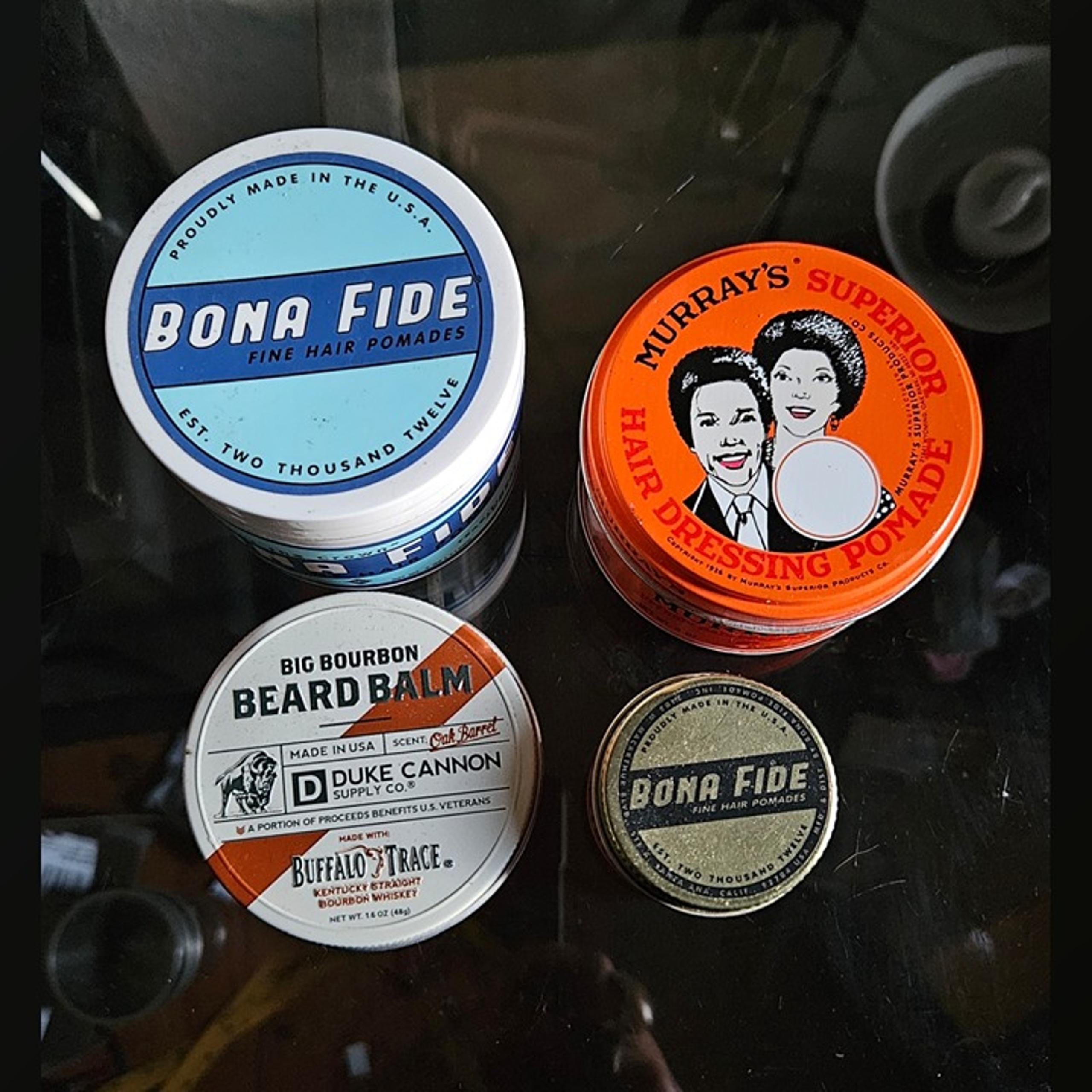 LAST CHANCE! Hair Pomade & Beard Balm Bundle-lot of 4