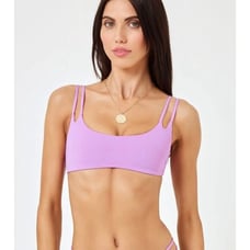 L Space NWT size S lavender purple bikini SET - Zinnia top and Camacho classic b