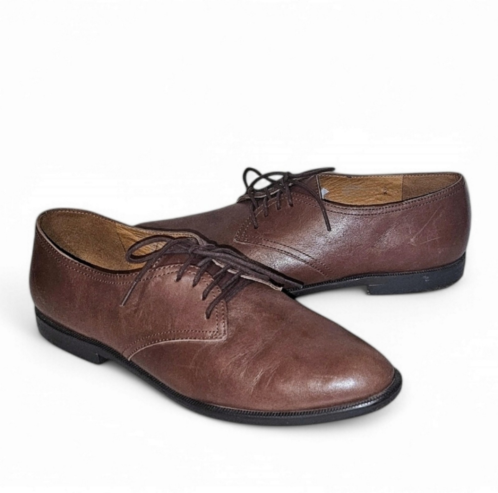 1937 Footwear Women's Leather Derby Shoes - 8.5