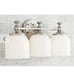 Pottery Barn Mercer Triple Sconce Chrome 19” Contract Grade New!