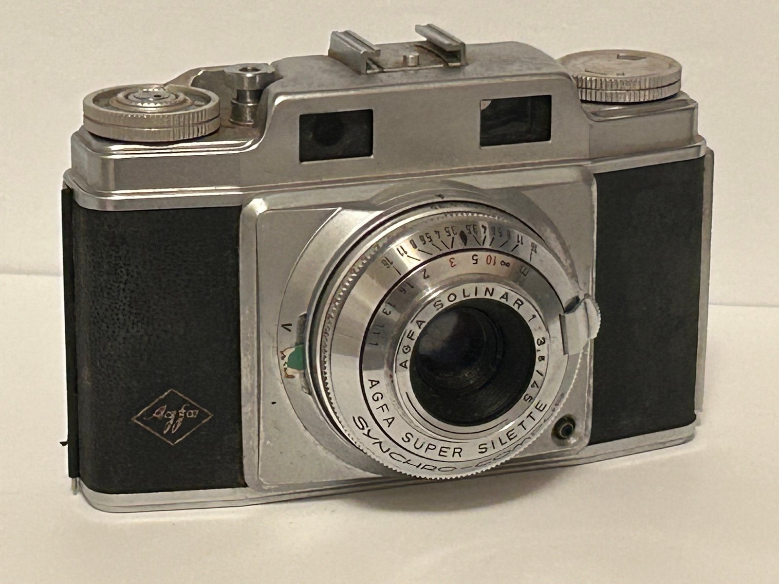 Agfa Super Silette w/ Solinar 45mm F3.5 Lens - Untested