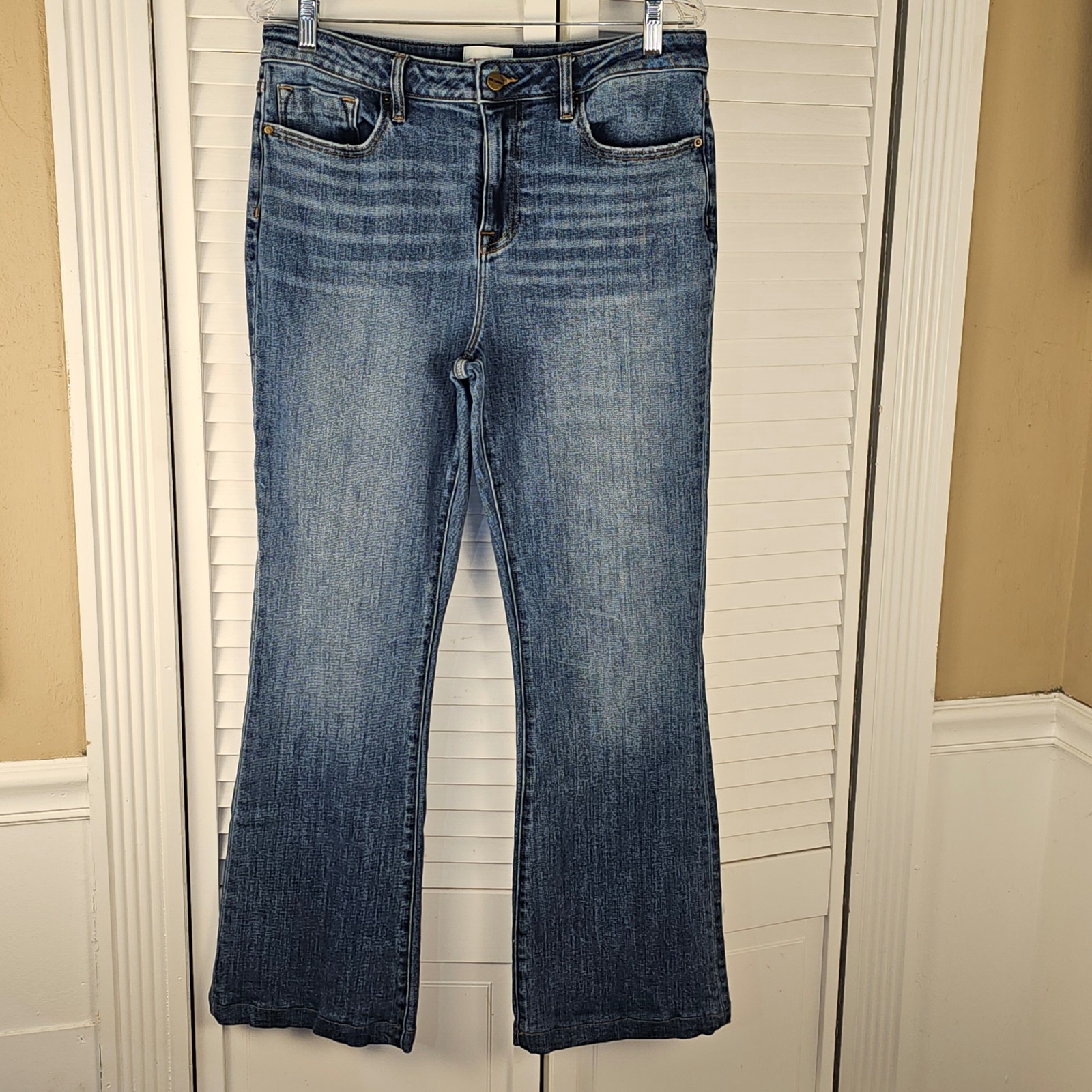 Driftwood Womens Wyatt Flare Jeans 30