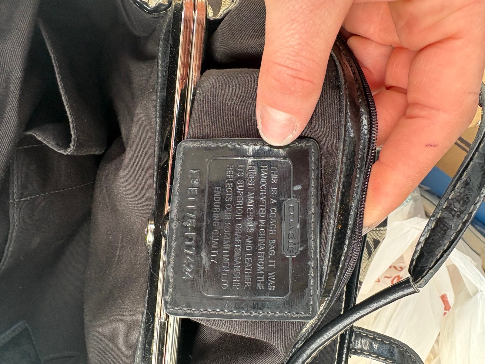 Coach & wristlet set