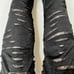 Black Mummy Leg Warmers Bandage Knee Socks Wrap Up Ripped Thigh Highs Zombie Psy