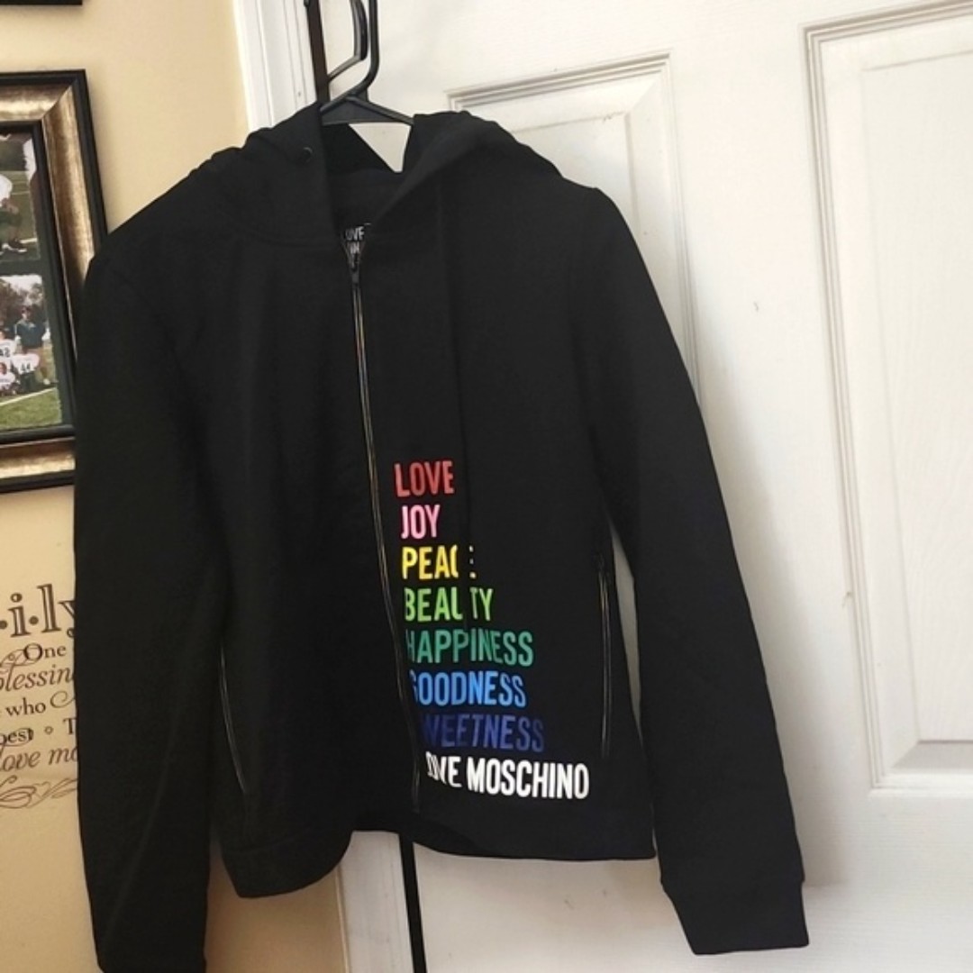 LOVE MOSCHINO ZIP UP