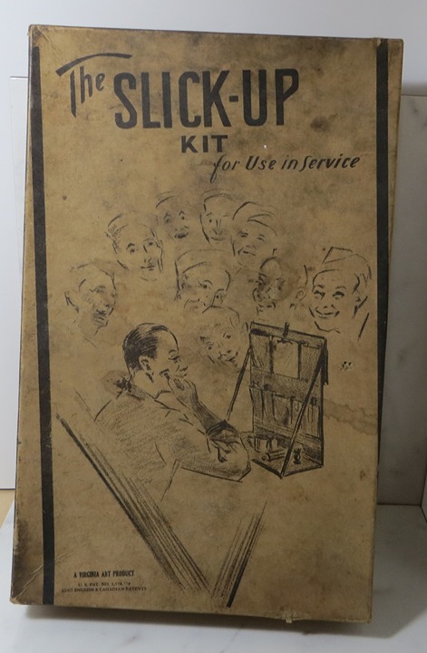 Vintage Military THE SLICK-UP KIT For Use In Service Virginia Art Product In Box