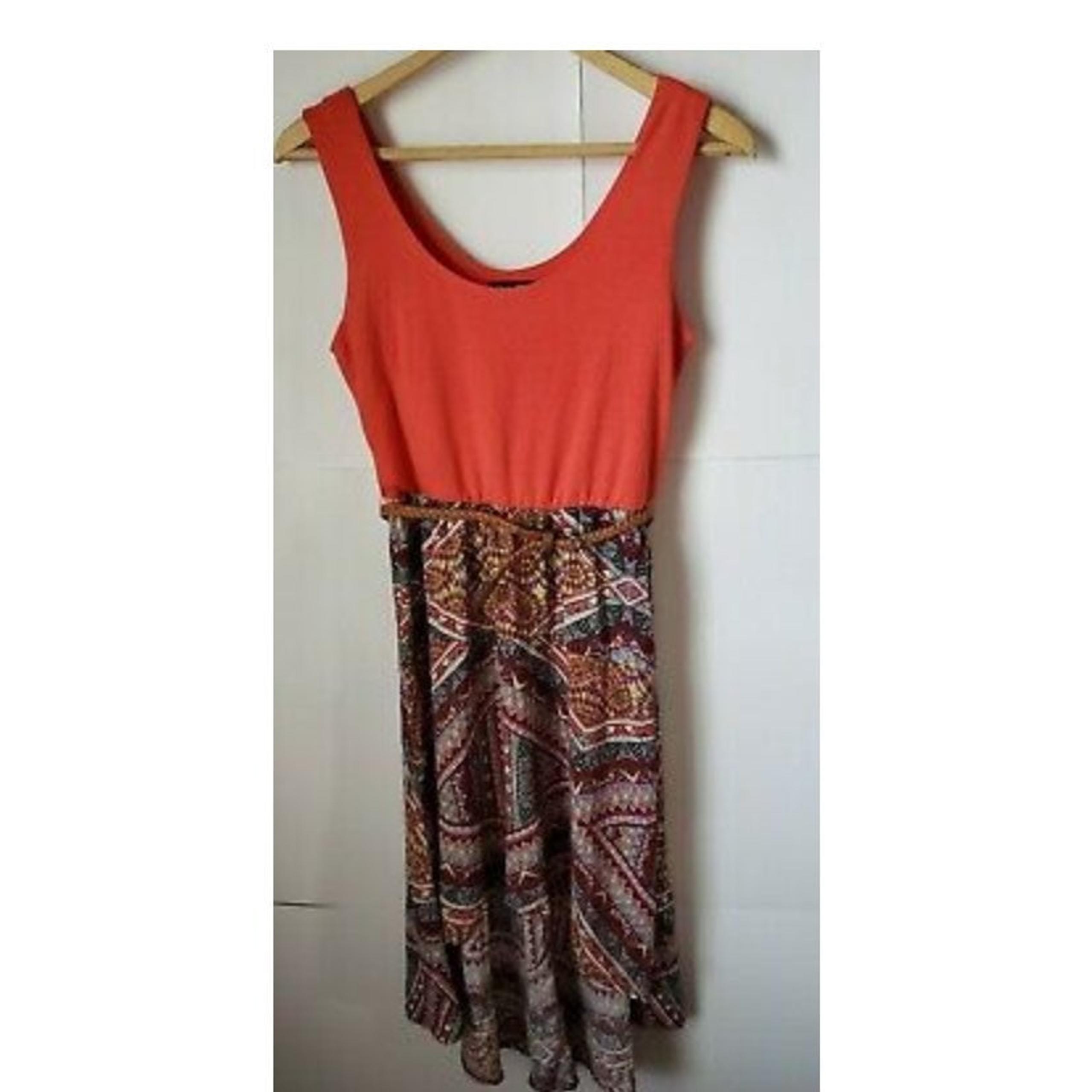 AS U WISH Sleeveless Hi-Lo Belted Dress