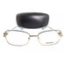 New Salvatore Ferragamo 55mm Gold Women's Eyeglasses Frame
