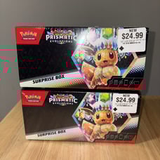 Pokémon Prismatic Evolutions Surprise Box x 2