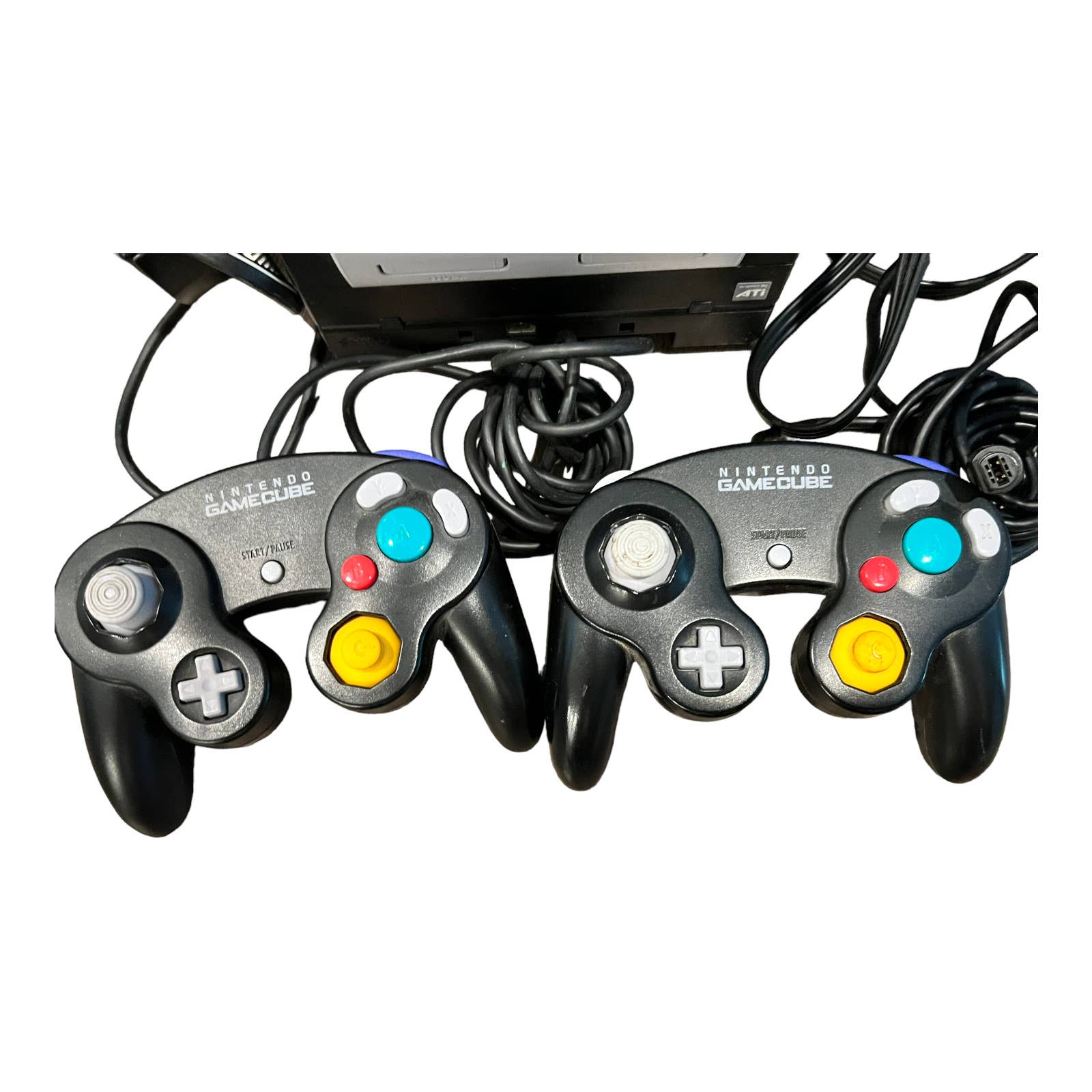 Nintendo GameCube console, controllers and game