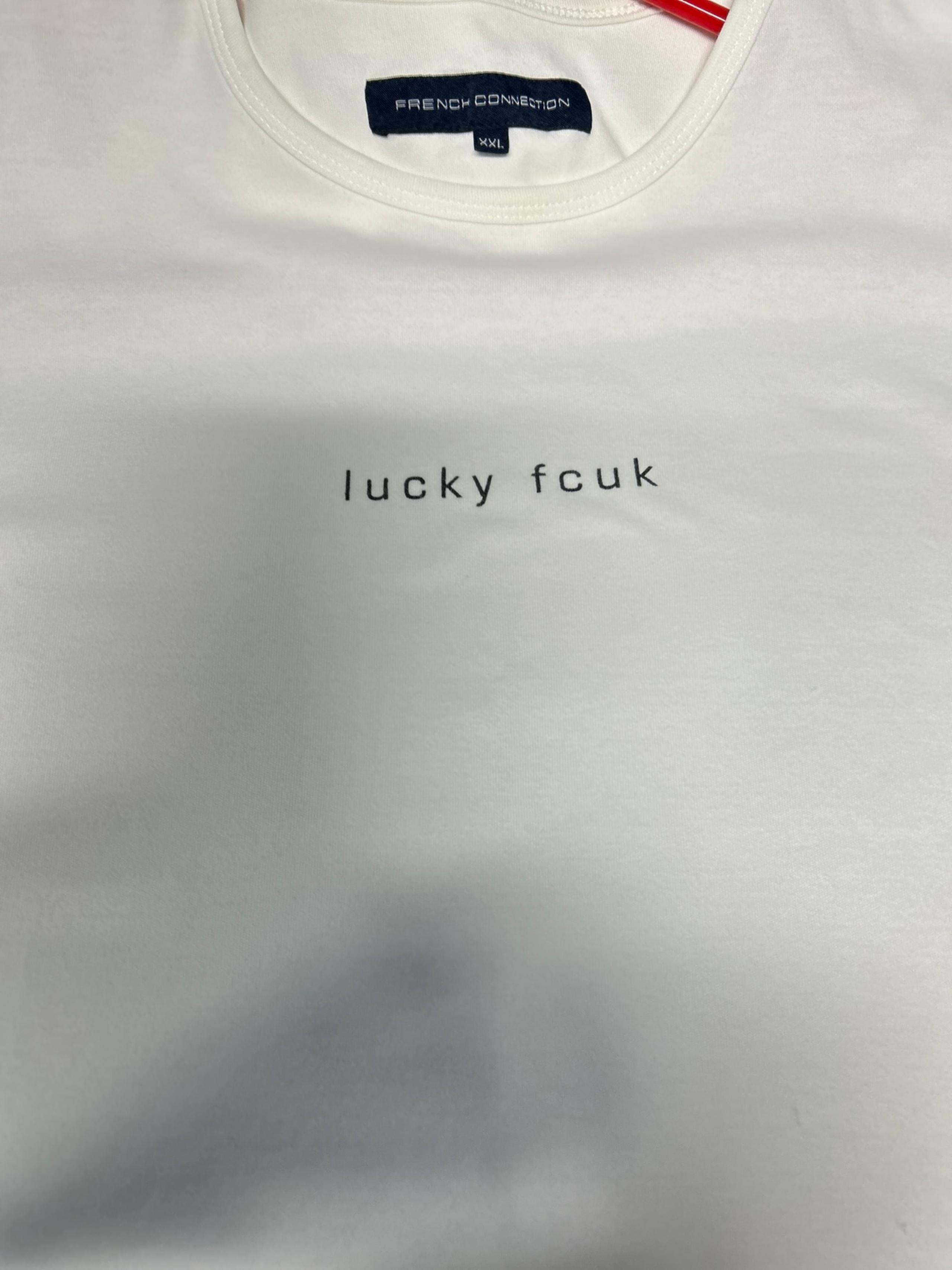Lucky french connection united kingdom tshirt