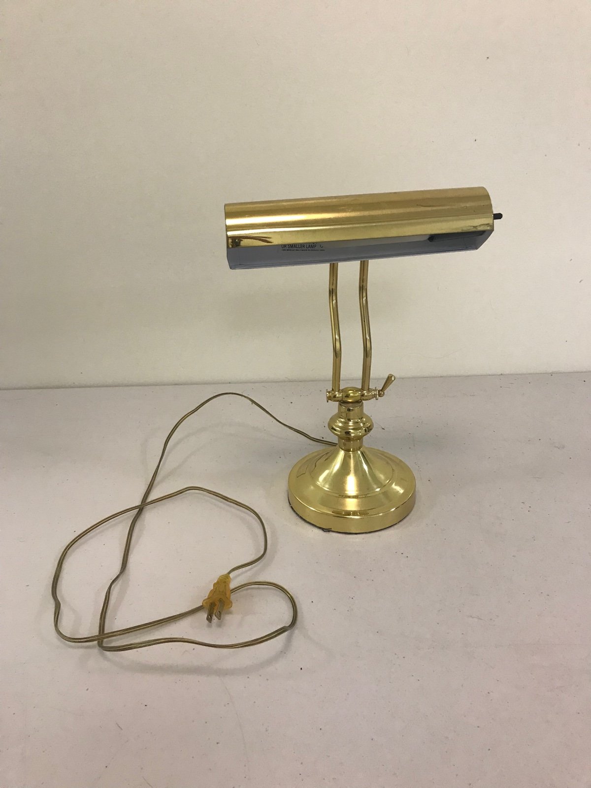 Portable Piano Brass Lamp