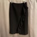 Ted Baker Oden Black Ruffle Detail Pencil Skirt