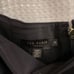 Ted Baker Oden Black Ruffle Detail Pencil Skirt