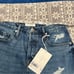 FRAME Le Original High Rise Straight In Patina Tapered Leg Size 27