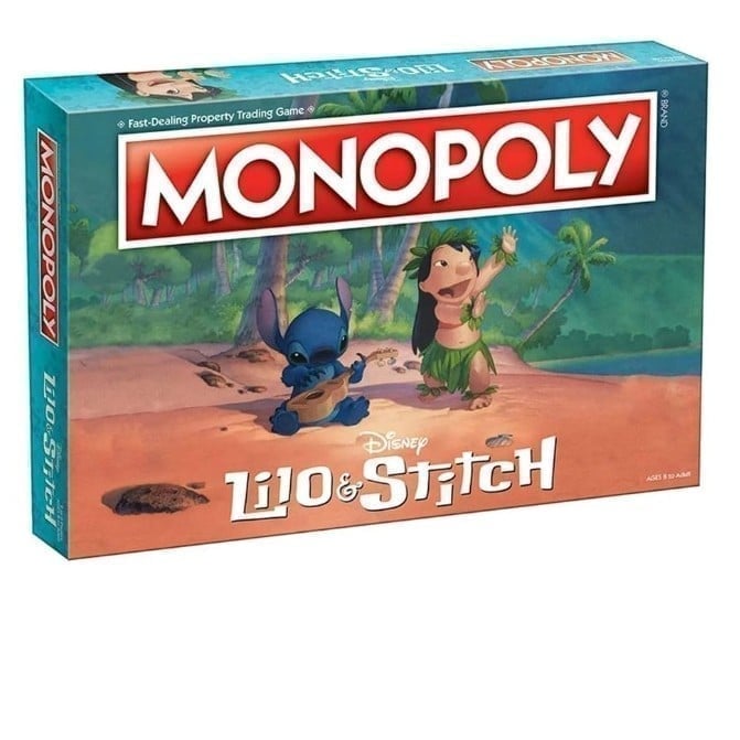 Monopoly Disney Lilo & Stitch Board Game New