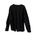 Pronto Uomo Sweater Black V-Neck Long Sleeve Multi Pattern Design Cotton XL