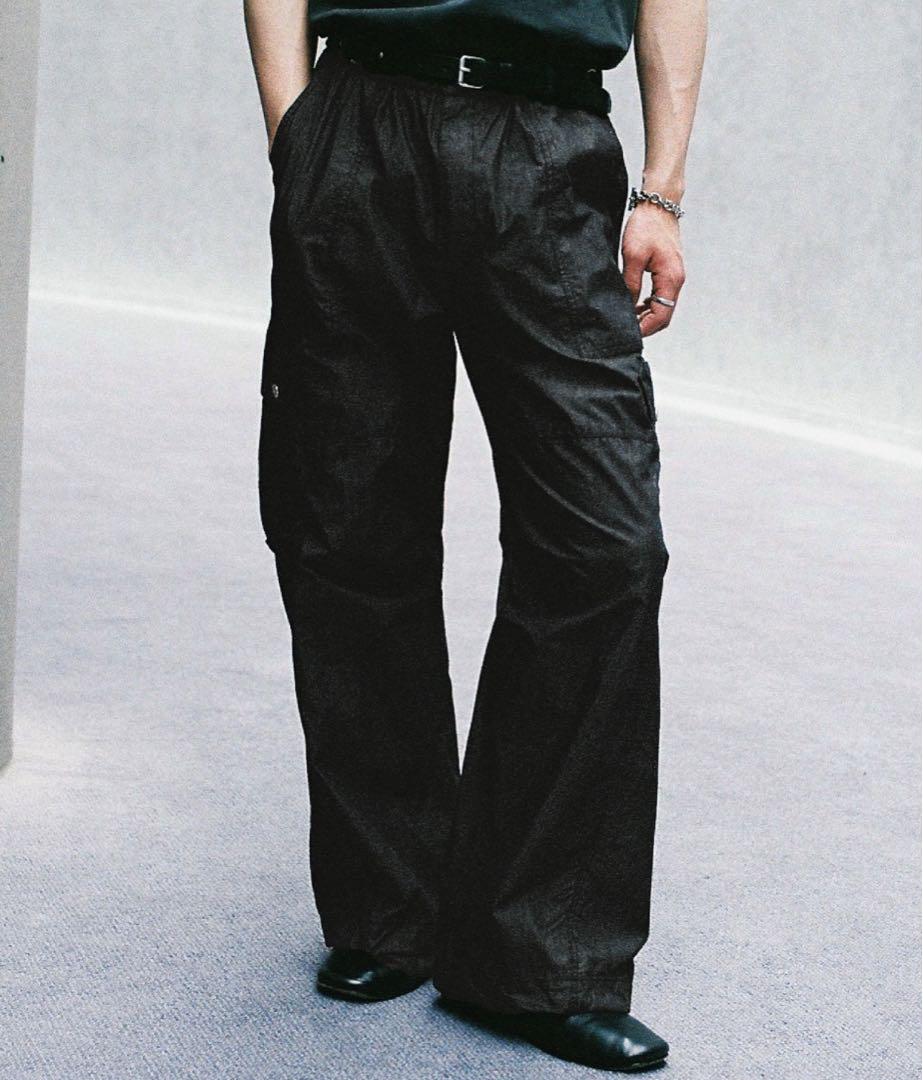 ［Mサイズ］C/N WASHER CURVED FLARE WIDE CARGO WYM LIDNM】C/N WASHER CURVED FLARE WIDE