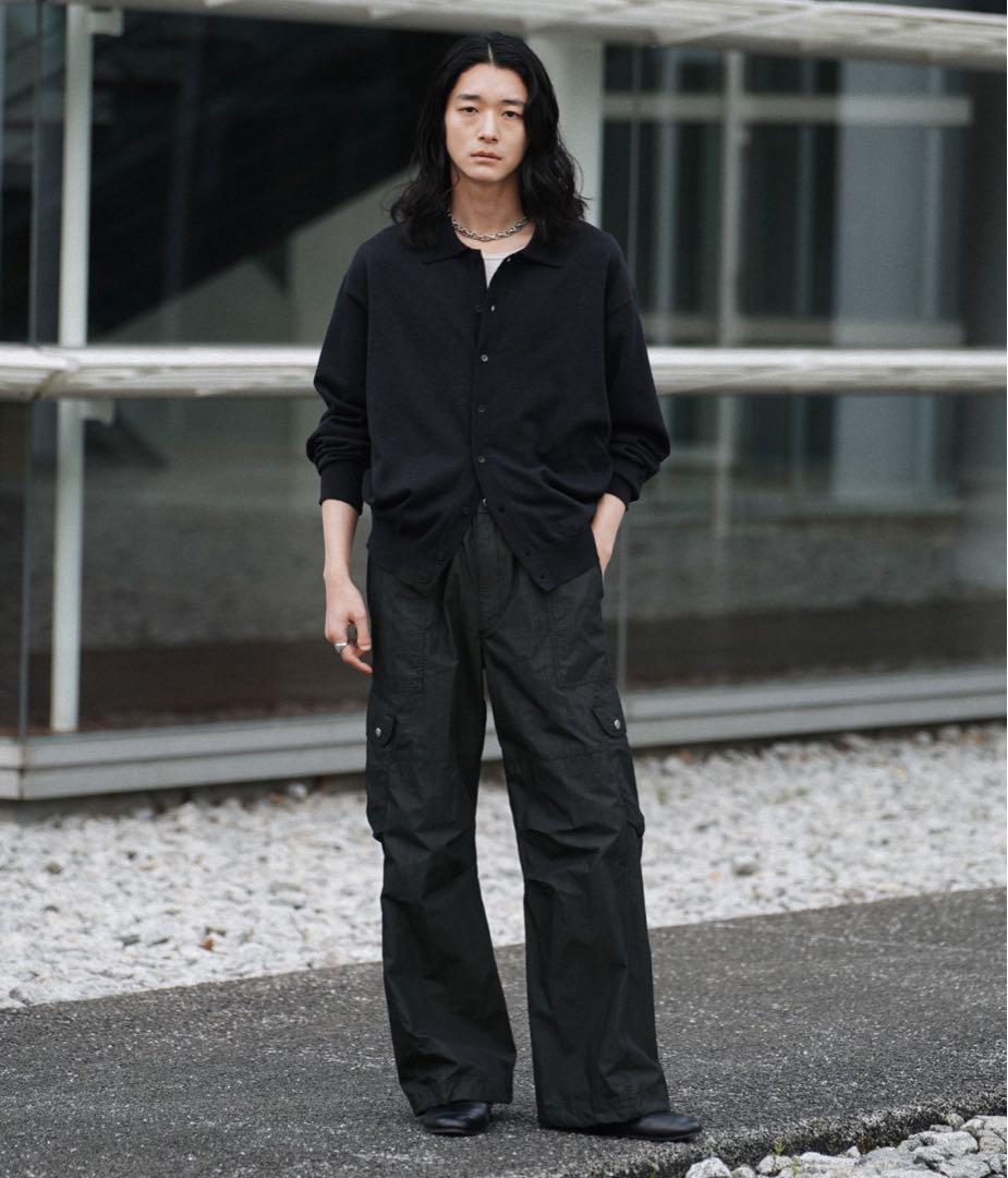 WYM LIDNM】C/N WASHER CURVED FLARE WIDE