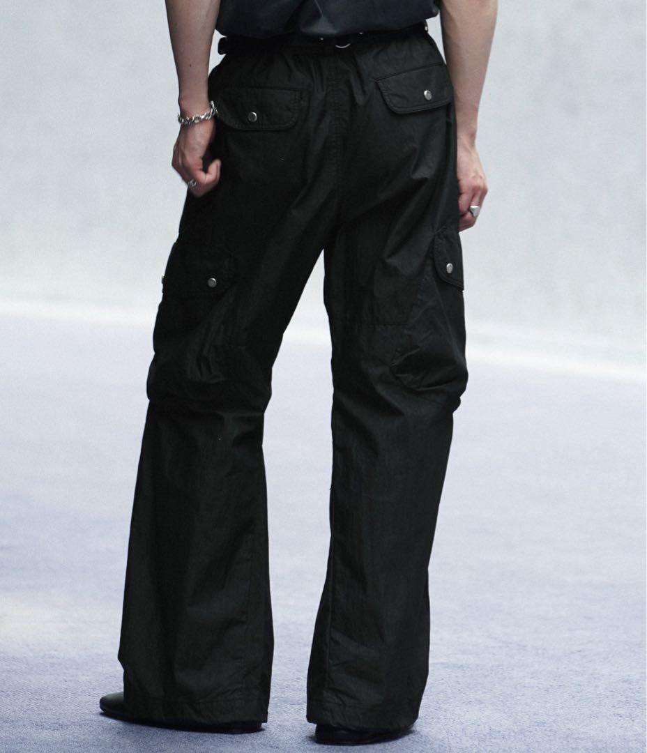 WYM LIDNM】C/N WASHER CURVED FLARE WIDE Cargo