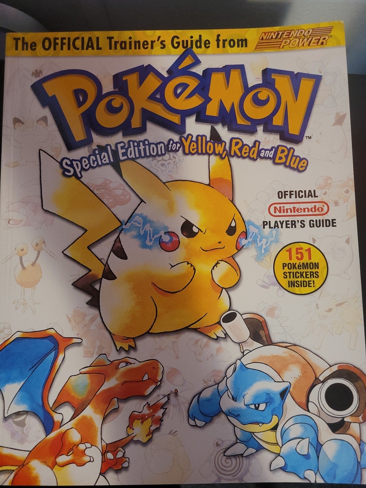 Pokemon special edition for yellow red and blue