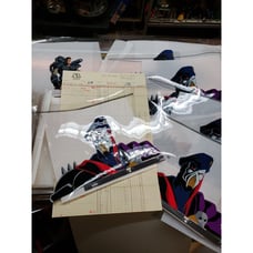 Lot of 100 GI Joe Extreme Production Pcs, Animation Cels, Pencil Sketch, Notes