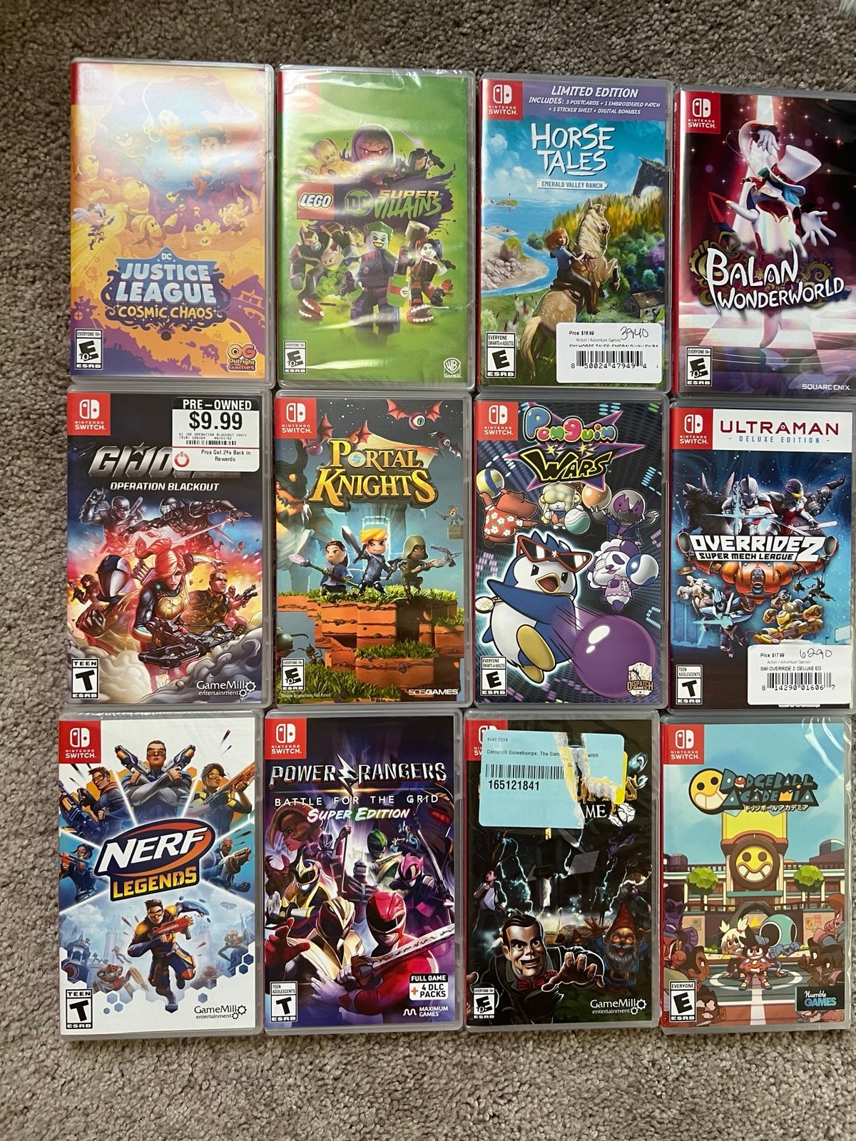 Nintendo Switch lot— 12 games