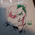 Teenage mutant ninja turtles Raphael/joker original sketch Eddie nunez signedCOA