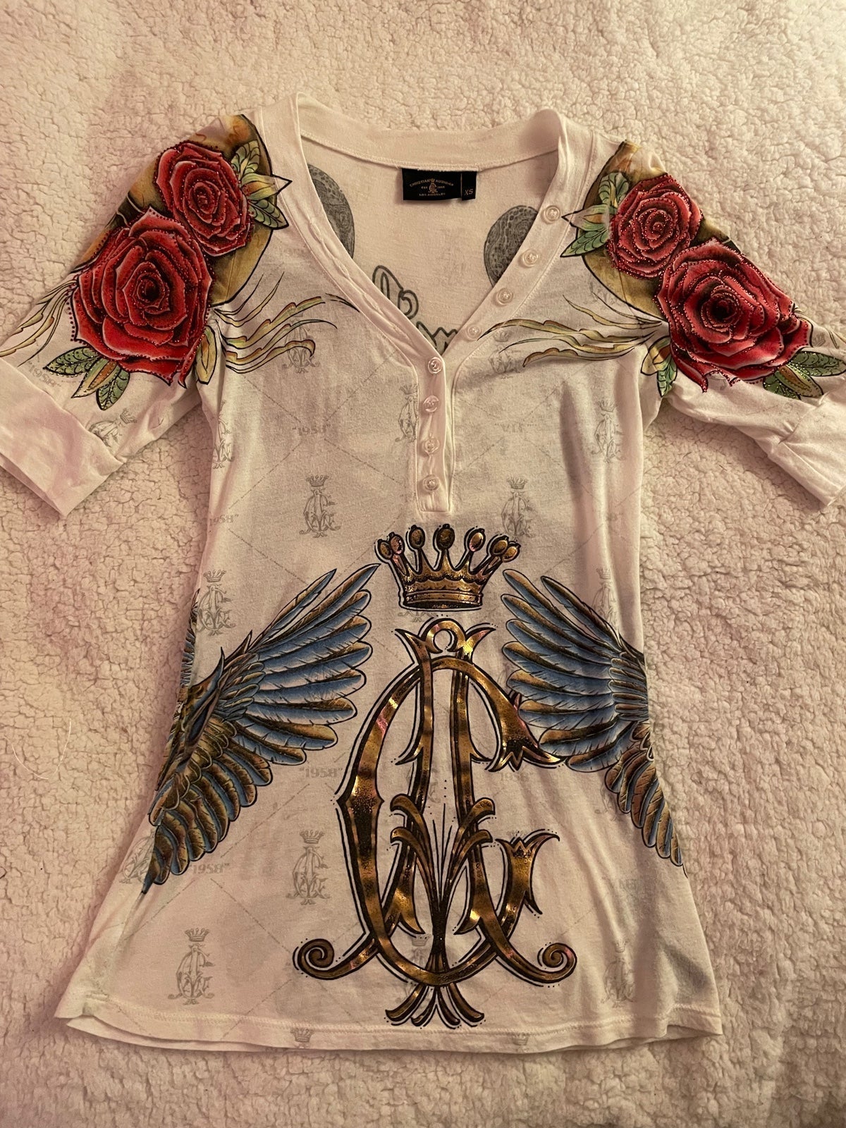 Ed Hardy Rhinestone Dresses | Mercari Ed Hardy Rhinestone Dresses | Mercari